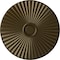 Ekena Millwork Shakuras Ceiling Medallion (For Canopies up to 5 1/2"), Hand-Painted Brass, 29 1/2"OD x 2"P CM30SHBRS - alternate 1